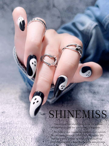 Cute Nails Luminous Ghost Strikes Shinemiss 0199Gl012