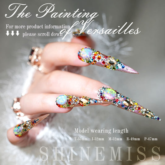 Rainbow Jewelry Presson Shinemiss The Painting of Versailles 0216Sw011