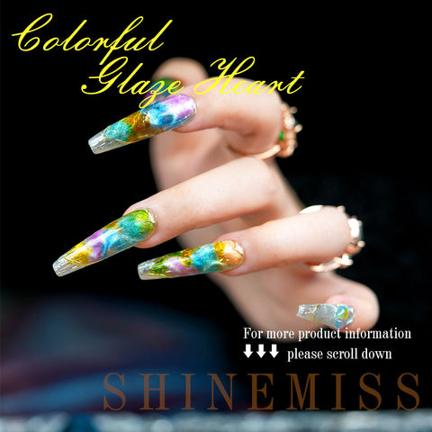 Shinemiss Colorful Glaze Heart