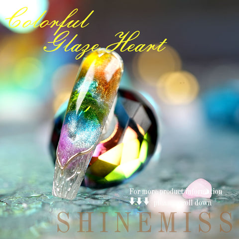 Shinemiss Colorful Glaze Heart