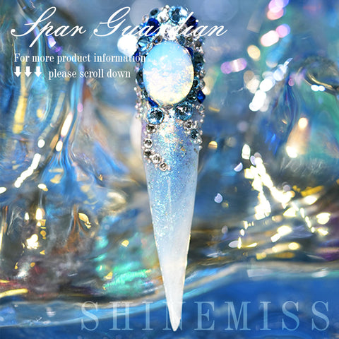 Blue Gem Nails Real Opal Nail Shinemiss Spar Guardian 0218Sw013